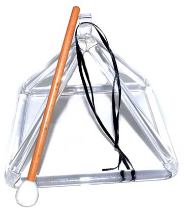 7" Glass Singing Pyramid for Vibrational Energy