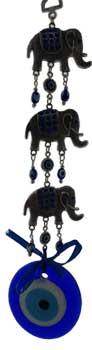 Elephant Nazar Evil Eye Wall Hanging