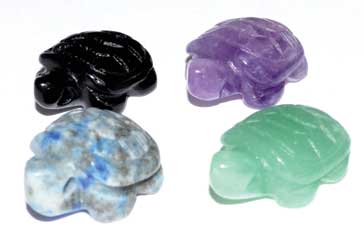 Turtle Various Stones 15mm (Set Of 12)