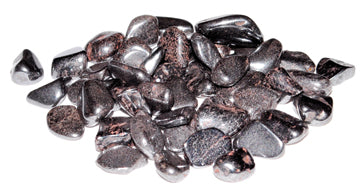 1 Lb Hematite Tumbled Chips 3mm-5mm