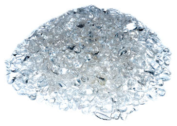 Clear Quartz Tumbled Chips 5-7mm 1 Lb