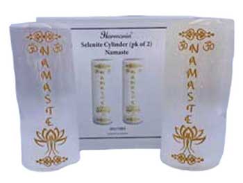 Namaste Selenite Harmonizer (Set Of 2)