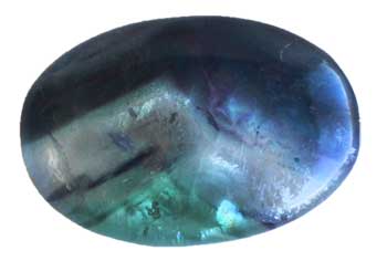 ~1 1/2" Fluorite Palm Stone