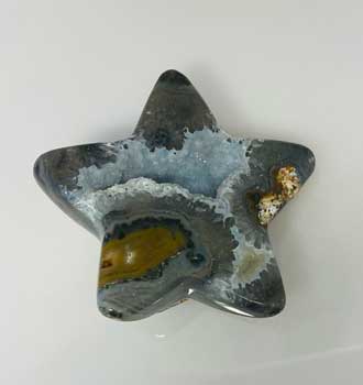 Polished Agate Star 1 - 1.5 Lb