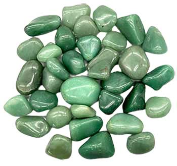 Green Aventurine Tumbled Stones 1 Lb
