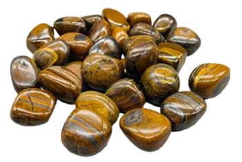 1 Lb Tiger Jasper Tumbled Stones