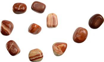 1 Lb Red Malachite Tumbled Stones