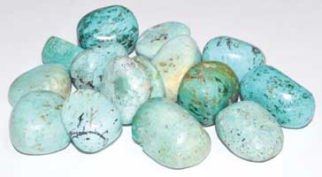 1 Lb African Turquoise Tumbled Stones