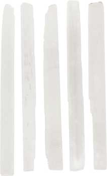 Selenite Sticks 6" (5 Pack)