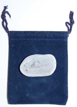 Rose Quartz Worry Stone 1"-1 3/4"