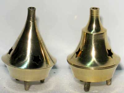 Brass Cone Incense Burner 2 1/4"