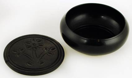 Metal Charcoal & Resin Incense Burner Pot With Coaster 3"