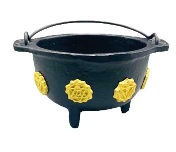 Chakra Cast Iron Cauldron 5.5" 7