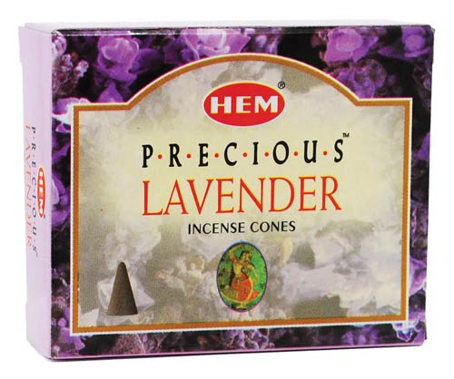 Lavender Hem Incense Cones (10 Cones)