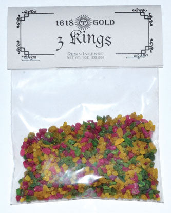 3 Kings Granular Resin Incense 1oz