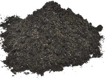 Black Unscented Powder Incense 2oz