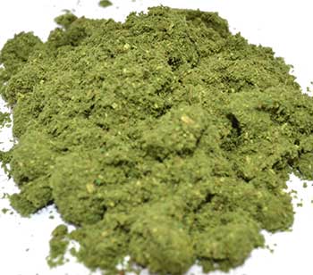 Green Unscented Powder Incense 2oz