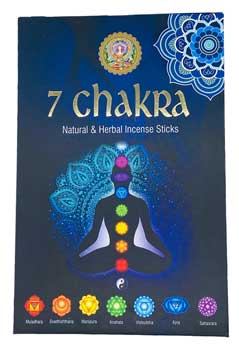 7 Chakra Incense Stick (Set Of 7) 15gms