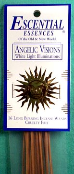 Angelic Visions Escential Essences Incense Sticks 16 Pack