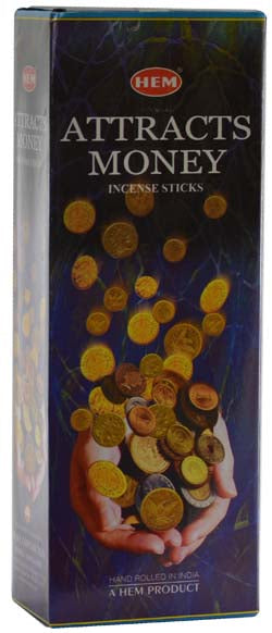 Attracts Money Hem Incense Sticks