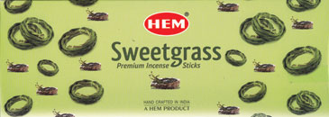 Sweetgrass Hem Incense Sticks