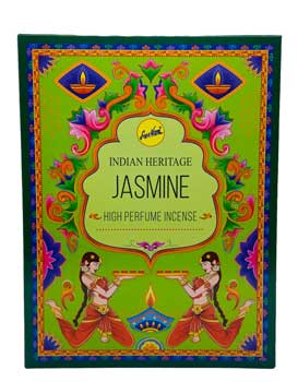 Jasmine Incense Sticks Indian Heritage 15 Gm