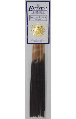 Jamaican Vanilla Escential Essences Incense Sticks 16 Pack