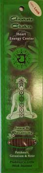 Heart Chakra (Anahata) Incense Stick 10 Pack