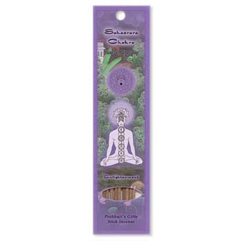 Crown Chakra (Sahasrara) Incense Stick 10 Pack