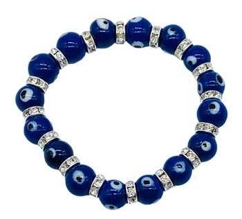 Blue Nazar Evil Eye Protection Bracelet 8mm