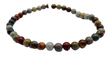 Ocean Jasper Bracelet 4mm