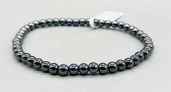 Hematite Bracelet 4mm