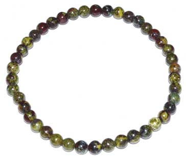 Dragon Blood Jasper Bracelet 4mm