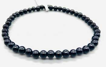 Black Obsidian Bracelet 4mm