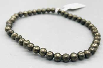 Pyrite Bracelet 4mm