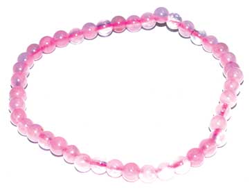 Rose Quartz Bracelet 4mm