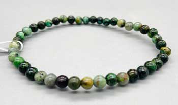 African Turquoise Bracelet 4mm