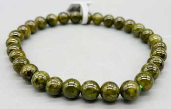 Green Garnet Bracelet 5-6mm