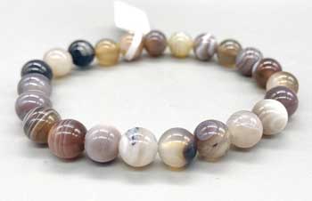 Botswana Agate Bracelet 8mm