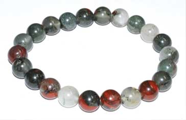 Bloodstone (Seftonite) Bracelet 8mm