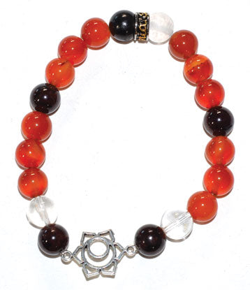 Sacral Chakra Bracelet 8mm