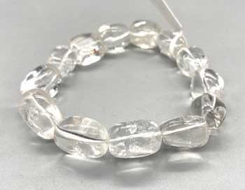 Clear Quartz Nugget Bracelet