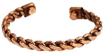 Copper Magnetic Heavy Bracelet