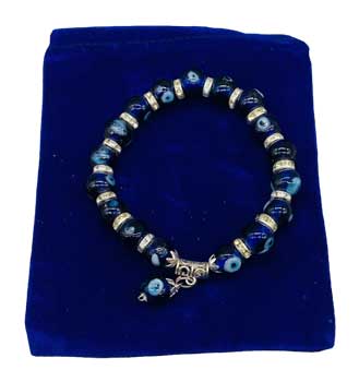 Nazar Evil Eye Protection Bracelet 8mm