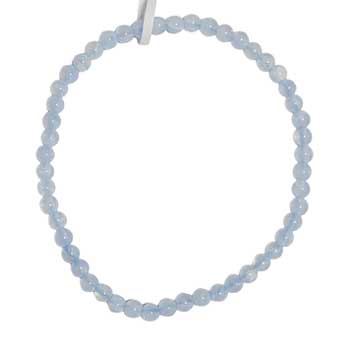 Blue Lace Agate Bracelet 4mm