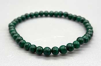 Malachite Stretch Bracelet 4mm