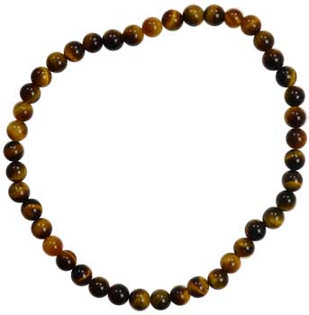 Tiger Eye Bracelet 4mm