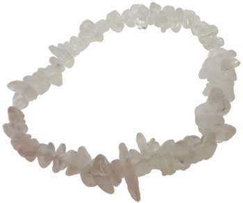 Clear Quartz Chip Bracelet