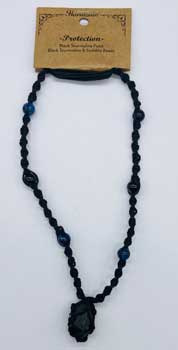 Protection Necklace - Black Tourmaline & Sodalite