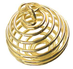 1" Gold Plated Coil (Set Of 24)